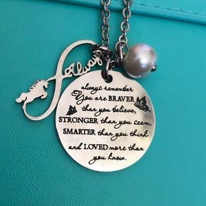 Inspirational Quote Necklace